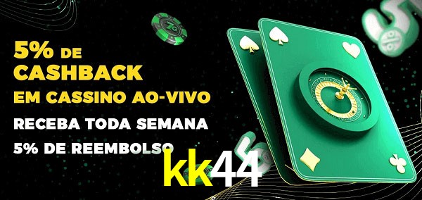 Promoções do cassino ao Vivo kk44